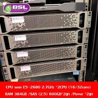 ราคา HP ProLiant DL 380P G8 16คอ 32เทรด xeon E5 2680 2 7GHz x2CPU 16 32core RAM 384GB SAS 2 5 600GBx2ลูก (1408910887)