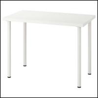ราคา Work desk โต๊ะทำงาน สีขาว ขนาด 100x60 ซม (1417948621)