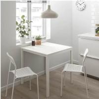 ราคา MELLTORP ADDE Table and 2 chairs white white 75x75 cm อ็อดเด ชุดโต๊ะและเก้าอี้ 2 ตัว ขาว ขาว 75x75 ซม (1082490387)