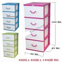 ราคา มี 3 สีนะจ๊ะ Hommy ตู้ลิ้นชักลายหวาย 4 ชั้น สีทูโทน ตู้ลิ้นชักอเนกประสงค์ ตู้ลิ้นชักใส่เสื้อผ้า DIY ลิ้นชัก N 34 (1706852492)