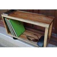 ราคา PradooSiam ชั้นวางของ ก50 x ส35 cm ชั้นวางของครัว ชั้นวางหนังสือ ไม้ประดู่แท้ ขาเหล็กล๊อฟท์ท่อแป๊บ ชั้นวางรองเท้า ชั้นวางจาน ชั้นวางล๊อฟท์ (1369992483)