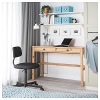 ราคา Work desk โต๊ะทำงาน 2 ลิ้นชัก สีน้ำตาลอ่อน ขนาด120x47 ซม (1428042615)