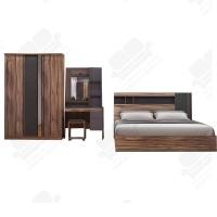 ราคา 1deelert ชุดห้องนอน 5 ฟุต 6 ฟุต รุ่น MIRACLE เตียง ตู้เสื้อผ้า โต๊ะแป้ง ที่นอนสปริง2 0 มีสีให้ลือก (1604916113)