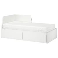 ราคา Extra bed เตียงเสริมเดย์เบด2ลิ้นชัก ที่นอน2 สีขาว มาลฟอร์ช เนื้อแน่น ขนาด 80x200 ซม (1514274763)