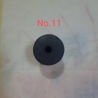 ราคา จุกยางเบอร์ 5 เบอร์12 เจาะ 1 2 รู Stopper Rubber 1 2 hole (1489956543)