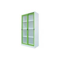 KIOSK ตู้เหล็กสูงบานเลื่อนกระจก รุ่น SGD-18