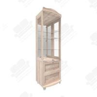 ราคา 1deelert ตู้โชว์เก็บสินค้า ขนาด 60 cm ดาวไลท์ 2 ลิ้นชัก รุ่น CB 004 สามารถเลือกสีได้ (662142597)