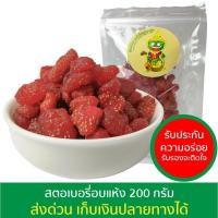 ราคา ยักษ์น้อย สตอเบอรี่อบแห้ง200g สตอเบอรี่ อบแห้ง สตอเบอร์รี่ สตอร์เบอร์รี่ ผลไม้อบแห้ง ขนม ของกิน ของกินเล่น ของว่าง ผลไม้ ของอร่อย Dried strawberry Dried Fruit Snack food 零食 食品 水果干 草莓干 水果 草莓 (52952486