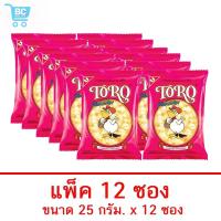 ราคา โตโร ข้าวโพดอบเนยคาราเมล 25 กรัม แพ็ค 12ห่อ (518412136)