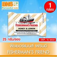 ราคา Fishermans Friend HONEY LEMON SUGAR FREE ฟิชเชอร์แมนส์ เฟรนด์ กลิ่นน้ำผึ้งมะนาว แบบไม่มีน้ำตาล ขนาด 1 กล่อง By BNS (1074218551)