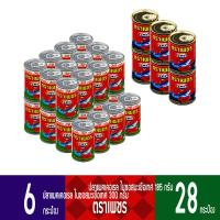 ราคา ปลากระป๋องตราเพชร Diamond Brand แพ็ค 6 28 กระป๋อง ปลาแมคเคอเรลในซอสมะเขือเทศ ฉลากแดงน้ำเงิน กระป๋องทอง ปริมาณ 300 กรัม ปลาแมคเคอเรลในซอสมะเขือเทศ ฉลากแดงเขียว กระป๋องเงิน ปริมาณ 185 กรัม ได้เพิ่ม 30 ก