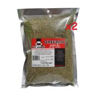 ราคา 2 แพ็ค ใบออริกาโน อบแห้ง 100 ขนาด 200 กรัม 100 DRY OREGANO 200g x2 Packs (625468781)