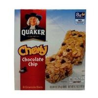 ราคา แพ็ค 2 Quaker Granola Bars ช็อกโกแลตชิป 6 7 (890914474)