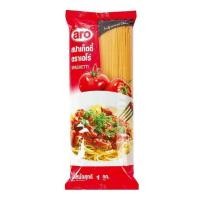 ราคา เส้นสปาเก็ตตี้ ขนาด 1000กรัม ถุง ตราเอโร่ Spaghetti aro 1kg My FooD (877578351)