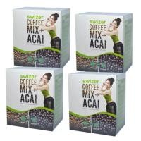 ราคา SWIZER COFFEE MIX ACAI BERRYกาแฟเพื่อสุขภาพ สไวเซอร์ คอฟฟี่ มิกซ์ พลัส อาซาอิ เบอร์รี่ จากป่าอเมซอนในบราซิล บรรจุ 10 ซอง 4 กล่อง (308201936)