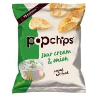 ราคา แพ็ค 2 Popchips Sour Cream Onion 3 5oz (890890234)