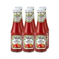 ราคา HEINZ ไฮนซ์ ซอสมะเขือเทศ ขนาด 300กรัม ขวด ยกแพ็ค 6ขวด Tomato Sauce My FooD (876638347)