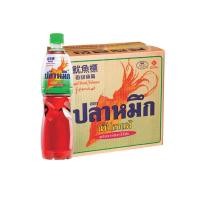 ราคา ปลาหมึก น้ำปลาแท้ ขนาด 700cc ขวด ยกลัง 12ขวด FISH SAUCE (1420536128)