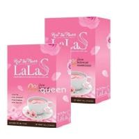 ราคา LaLa S Rose Milk Tea ชานมกุหลาบ ฝรั่งเศส 10 ซอง 2 กล่อง (834284064)