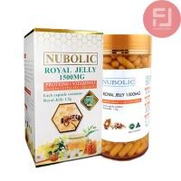 ราคา แท้ พร้อมส่ง Nubolic Royal Jelly 1500 mg 6 10HDA นมผึ้ง นูโบลิก ชนิดแคปซูลนิ่ม ขนาด 365 แคปซูล x 1 กล่อง มีบริการเก็บเงินปลายทาง (1117090461)