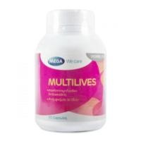 ราคา Mega We Care Multilives เสริมสร้างผิวพรรณ ปรับสมดุลระบบฮอร์โมนผู้หญิง 30 แคปซูล (130061856)