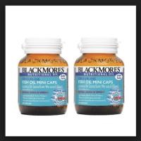 ราคา 2 x 30 capsules BLACKMORES ODORELESS FISH OIL MINI CAPS แบลคมอร์ส โอเดอร์เลส ฟิช ออยล์ มินิ แคป (374065197)