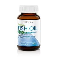 ราคา Vistra Salmon Fish Oil 1000MG 45 แคป วิสทร้า น้ำมันปลา 1000มก (337050968)