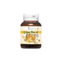 ราคา VEGAN three oil วีแกน ทรีออยล์ น้ำมันรำข้าว น้ำมันงา น้ำมันงาม่อน สกัดเย็น บรรจุ 30 เม็ด 1 กระปุก (617348515)