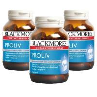 ราคา Blackmores Proliv ผลิตภัณฑ์เสริมอาหารล้างสารพิษ บำรุงตับ 60 แคปซูล 3 ขวด (2004538)