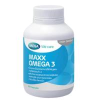 ราคา Mega We Care Maxx Omega3 60 แคปซูล น้ำมันปลาสูตรเข้มข้น บำรุงสมอง หัวใจ ลดไตรกลีเซอร์ไรด์ในเลือด และลดการอักเสบข้อ (194711947)