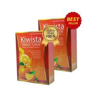 ราคา โฉมใหม่ Kiwista Detox ดีท๊อกซ์ กีวิสต้า รสส้ม ขับล้างสารพิษ ดีท๊อกซ์ลำไส้ ขนาดบรรจุ 5 ซอง 2 กล่อง (423030328)