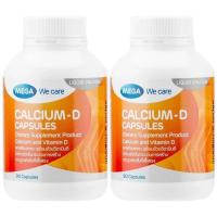 ราคา Mega We Care Calcium D 90แคปซูล 2ขวด (129858956)