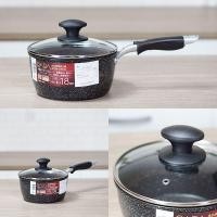ราคา M Kitchenstuff หม้อด้ามเคลือบหินอ่อน SARA 18 cm สามารถใช้กับเตาแม่เหล็กไฟฟ้า SARA1803 (240388632)