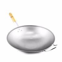 ราคา Color Kit กะทะเหล็กม้วนขอบด้ามไม้ 38 ซม Silver (100196418)