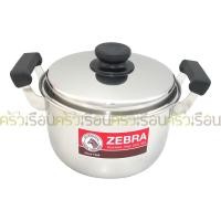 ราคา Zebra หม้อหุงต้ม ตราหัวม้าลาย รุ่น Classic ไม่มีกล่องม้าลายต่อใบ (196106284)