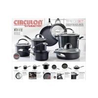 ราคา ส่งฟรี CIRCULON ชุดเครื่องครัวเซอคูล่อน 11 ชิ้น 87376T สีดำ เครื่องครัว กระทะ เครป กระทะไฟฟ้า กระทะทองเหลือง กระทะปิ้งย่าง กระทะเหล็ก กระทะเหล็กหล่อ กระทะเคลือบกันติด ทอด ผัด หม้อ หม้อชาบู หม้อสุกี้