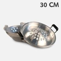 ราคา Office station ชุดเตาย่างหมูกระทะ ชุดเตาย่างเนื้อกระทะ เตาย่าง กระทะย่างเกาหลี เตาถ่าน เตาปิ้งย่าง เตาย่างถ่าน วัสดุผลิตจากอลูมิเนียมคุณภาพอย่างดี ขนาด 30 ซม (1416432565)