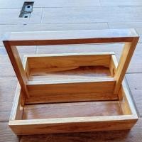 ราคา ที่วางขวด เครื่องปรุง ที่ใส่เครื่องปรุง ไม้สัก ที่วางขวดเครื่องปรุง มีทีหิ้ว ขนาด กว้าง 21 5 ซม ยาว 27 ซม สูง 20 ซม อุปกรณ์วางขวดเครื่องปรุง สำหรับร้านอาหาร อุปกรณ์เสิร์ฟ (1128006667)