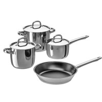 ราคา OUMBÄRLIG 7 piece cookware set ชุดเครื่องครัว 7 ชิ้น (1173760670)