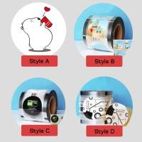 ราคา 2200 ดวง ฟิล์มปิดปากแก้ว ฟิล์มซีลฝาแก้วชานมไข่มุก น้ำผลไม้ต่างๆ น้ำส้มเกล็ดหิมะ ชานมไข่มุก ชานมต่างๆ Cup Film (1056040502)