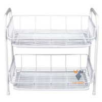 ราคา ชั้นวางของและคว่ำแก้ว 2 ชั้น พร้อมถาดรองน้ำ mp ชั้นคว่ำแก้ว ชั้นวางจาน 812 ts ts99 (1369020764)