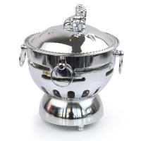 ราคา Telecorsa หม้อไฟอลูมิเนียมขนาดใหญ่พร้อมฝาปิด รุ่นTomyum Alcohol Stove Stainless Steel 05G June (1377780640)