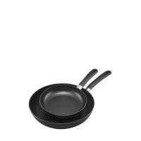 ราคา ส่งฟรี100 CIRCULON ชุดเครื่องครัว 2 ชิ้น สีดำ เครื่องครัว กระทะ เครป กระทะไฟฟ้า กระทะทองเหลือง กระทะปิ้งย่าง กระทะเหล็ก กระทะเหล็กหล่อ กระทะเคลือบกันติด เคลือบ ทอด ผัด หม้อ หม้อชาบู หม้อสุกี้ ตะหลิว