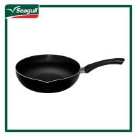 ราคา กระทะเทฟล่อน กระทะทอดไข่ดาว seagull เคลือบสารกันติด non stick ทรงลึก 20 ซ ม แถมฟรีตะหลิวไนล่อน (533844787)