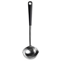 ราคา กระบวยตักซุป สแตนเลส ดำ อุปกรณ์ทำอาหาร IKEA 365 HJÄLTE 365 (522932393)