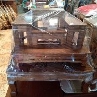 ราคา โต๊ะหมู่ โต๊หมู่บูชา โต๊ะหมู่บูชาไม้สัก ชุด 5ชิ้น หน้ากว้าง 4 ความกว้างฐานล่างสุด 45 5 ซม ความสูงจากล่างถึงอันบนสุด 42 ซม สำหรับวางพระบูชา โต๊ะวางห้องพระ (886602312)