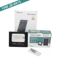 ราคา ไฟสปอร์ตไลท์ LED 15W JD 8815 แสงสีขาว Spotlight Led ไฟโชล่าเซลล์ โคมไฟสปอร์ตไลท์ โคมไฟโซล่าเซล โคมไฟถนนล่าเซลล์ Solar Cell พร้อมรีโมท สปอตไลท์ SOLAR LIGHT (931964726)