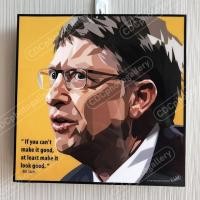 ราคา รูปภาพติดผนัง บิลเกต ไมโครซอฟ รูปผนังขายดีอันดับ 1 Bill Gates microsoft โดดเด่นพร้อมคำคม คนดังระดับโลกบนรูปภาพติดพนัง พร้อมแขวนติดตั้ง รูปภาพติดผนัง รูปภาพแต่งบ้าน รูปภาพ รูปติดผนัง ภาพติดผนัง ภาพวาด