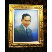 ราคา กรอบรูปในหลวงร9 กรอบรูปพระเจ้าอยู่หัวรัชการที่ 9 รูปพระฉายาลักษณ์ rama 9 picture frame กรอบรูปมงคล รูป 15 20 นิ้ว ขนาดกรอบกว้าง54สูง66ซม กรอบรูปหลุยส์ติดผนัง กรอบรูปติดผนังวินเทจ กรอบรูปสวย กรอบรูปที่