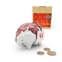 ราคา ออมสิน กระปุกออมสิน เซรามิค ออมสินช้าง ลาย WV5 จำนวน 1 ชิ้น (142655208)